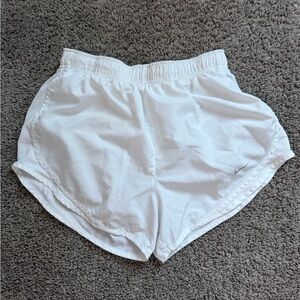 Nike Women's White Athletic Shorts